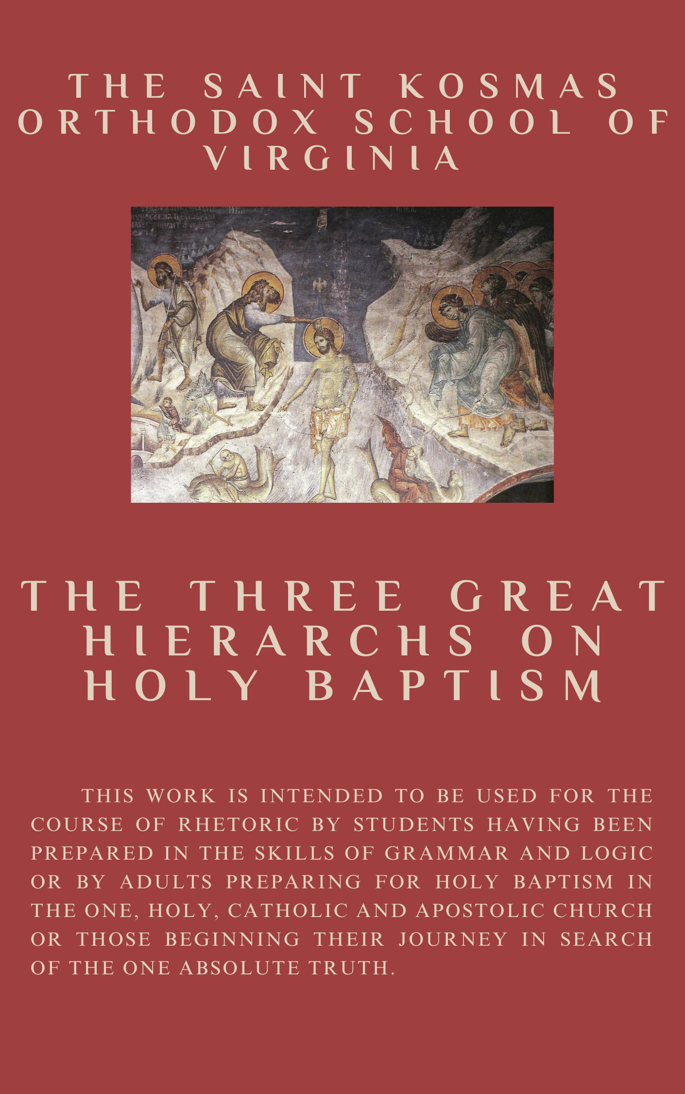 The Three Great Hierarchs on Holy Baptism (e-book)